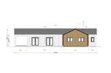 Dom drewniany całoroczny TESSA (44 mm + elewacja, z izolacją PLUS), 130 m² specification 2