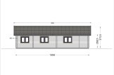 Dom drewniany letniskowy PAULA (44+44 mm), 129 m² specification 5