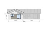 Dom drewniany całoroczny - mieszkalny PAULA PV (z izolacją, WT2021), 118 m² specification 3