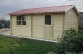 Garaż drewniany CLASSIC (44 mm), 3,2x5,2 m, 16 m² customer 3