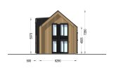 Dom drewniany całoroczny - mieszkalny ASTRID RV (z izolacją, WT2021), 92 m² specification 6