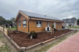 Dom drewniany letniskowy AGNES (44+44 mm), 75 m² customer 1