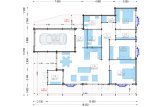 Dom drewniany letniskowy RIVIERA S (44+44 mm), 130 m² specification 1