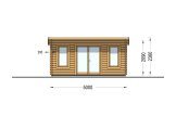 Domek ogrodowy drewniany ESSEX (34 mm), 5x4 m, 18 m² specification 2