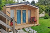 Domek ogrodowy drewniany PIA (34 mm + elewacja, z izolacją), 5x5 m, 25 m² customer 3
