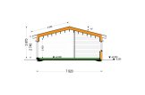 Dom drewniany całoroczny - mieszkalny JULIA PV (z izolacją, WT2021), 95 m² specification 6