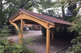 Wiata garażowa drewniana na 2 samochody CORA DUO 5,9x5,9 m customer 3