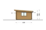 Domek ogrodowy drewniany DREUX F (44 mm), 5x4 m, 20 m² specification 5