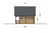 Dom drewniany letniskowy LIVINGTON S (44 mm), 50 m² specification 6