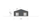 Dom drewniany całoroczny ELIZA (44 mm + elewacja, z izolacją PLUS), 115 m² specification 3