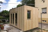 Domek ogrodowy drewniany PREMIUM (34 mm + elewacja, z izolacją), 4,1 x 2,4 m, 10 m² customer 3