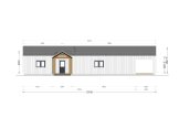 Dom drewniany całoroczny TESSA (44 mm + elewacja, z izolacją PLUS), 130 m² specification 4
