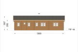 Dom drewniany letniskowy JULIA (66 mm), 103 m² specification 4
