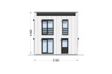 Dom drewniany całoroczny - mieszkalny KAYA 4L PV (z izolacją, WT2021), 50 m² specification 5