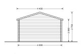 Domek ogrodowy drewniany WISSOUS (34 mm), 4x3 m, 12 m² specification 4