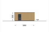 Garaż drewniany trzystanowiskowy SILVIA TRIO F (34 mm + elewacja), 9x6 m, 54 m² specification 5
