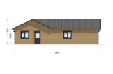 Dom drewniany całoroczny - mieszkalny PAULA RV (z izolacją, WT2021), 118 m² specification 4