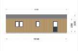 Domek letniskowy drewniany SELENE S (44 mm + elewacja), 63 m² specification 4