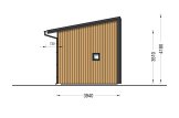 Domek letniskowy drewniany SOPHIA (34 mm + elewacja) z antresolą, 20 m² specification 6