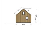 Domek letniskowy drewniany AGATA (44 mm + elewacja) z antresolą, 39 m² specification 5