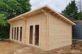 Domek letniskowy drewniany MAJA (34 mm), 7,5 x 4 m, 30 m² customer 2