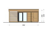 Domek ogrodowy drewniany IDA z pomieszczeniem gospodarczym (34 mm), 6x3 m, 11 m² specification 2