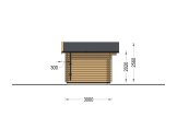 Domek ogrodowy drewniany WISSOUS (34 mm), 5x3 m, 15 m² specification 3