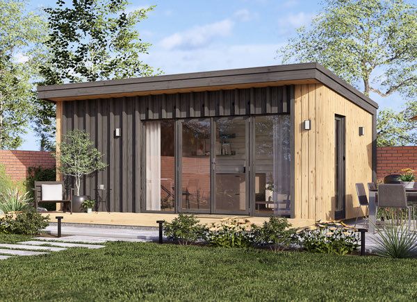 Domek ogrodowy drewniany EVELIN PLUS (34 mm + elewacja), 6x3 m, 15 m² avp.ui.product_images.thumbnail 1