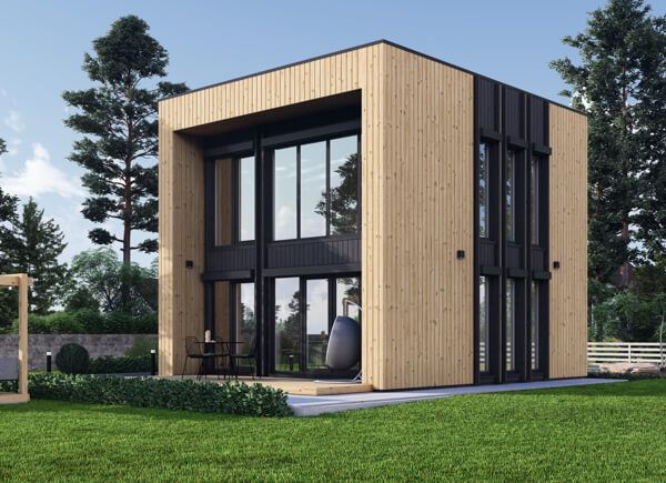 Dom drewniany całoroczny - mieszkalny KAYA 4L RV (z izolacją, WT2021), 50 m² avp.ui.product_images.thumbnail 1