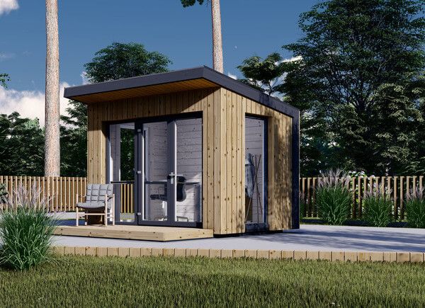 Domek ogrodowy drewniany EVELIN (34 mm + elewacja), 3x2 m, 6 m² avp.ui.product_images.thumbnail 1