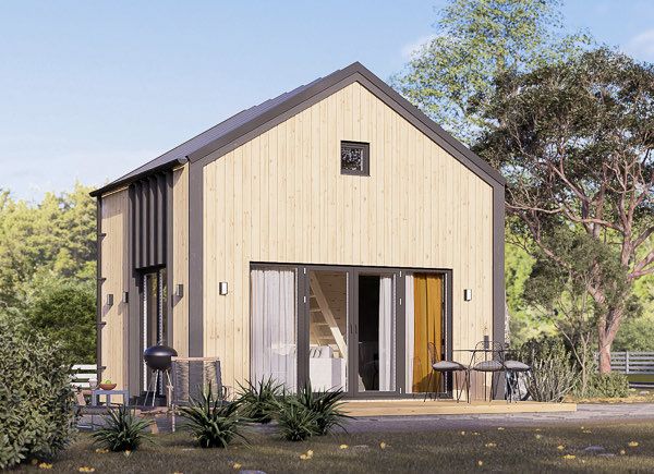 Domek letniskowy całoroczny SARA RV (z izolacją, WT2021) z antresolą, 20 m² avp.ui.product_images.thumbnail 1