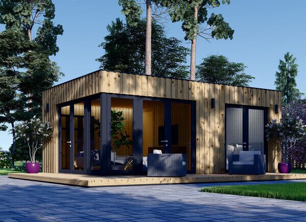 Domek letniskowy całoroczny PREMIUM (SIP Panels), 6,5 x 4,5 m, 30 m² avp.ui.product_images.thumbnail 1