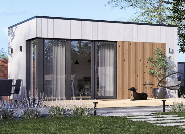 Domek ogrodowy drewniany PREMIUM (34 mm + elewacja), 5x3 m, 13 m² avp.ui.product_images.thumbnail 1