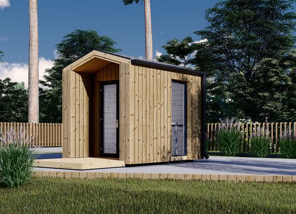 Domek ogrodowy drewniany PIA (34 mm + elewacja), 2x2 m, 4 m² avp.ui.product_images.thumbnail 1