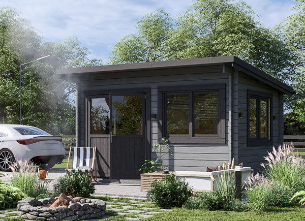 Domek ogrodowy drewniany LILLE F (34 mm), 4x3 m, 12 m² avp.ui.product_images.thumbnail 1