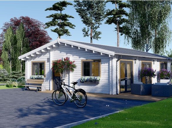 Dom drewniany całoroczny ALICE (44+44 mm, z izolacją), 72 m² avp.ui.product_images.thumbnail 1