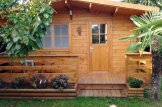 Domek ogrodowy drewniany NINA (44 mm), 5x5 m, 25 m² customer 1