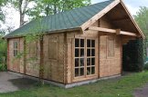 Domek letniskowy całoroczny SCOOT (44+44 mm, z izolacją PLUS), 4,5 x 6 m, 27 m² - z antresolą 9 m² customer 1