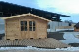 Domek ogrodowy drewniany PALMA (34 mm), 4x4 m, 16 m² customer 2
