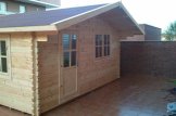 Domek ogrodowy drewniany DREUX (44 mm), 5x5 m, 25 m² customer 1