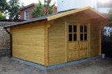 Domek ogrodowy drewniany PALMA (34 mm), 4x4 m, 16 m² customer 1