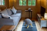 Dom drewniany letniskowy HYMER (44+44 mm), 42 m² - z tarasem 10 m² customer 2