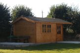 Domek ogrodowy drewniany OSLO (44 mm), 5x4 m, 20 m² customer 3