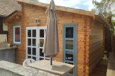 Domek ogrodowy drewniany ALABAMA (44 mm), 4,5 x 4,5 m, 20 m² customer 1