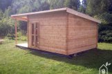 Domek ogrodowy drewniany CARL (34 mm), 5x4 m, 20 m² - z tarasem 8 m² customer 3