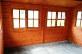 Domek ogrodowy drewniany LILLE (44 mm), 4x3 m, 12 m² customer 3