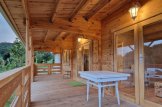 Domek letniskowy drewniany AMELIA (44 mm), 9x6 m, 32 m² - z tarasem 20 m² customer 2