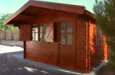 Domek ogrodowy drewniany DREUX (44 mm), 4x4 m, 16 m² customer 2