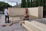 Domek ogrodowy drewniany MIA (44 mm), 5,5x5,5 m, 30 m² customer 3