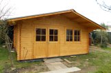 Domek ogrodowy drewniany LILLE (34 mm), 5x5 m, 25 m² customer 2